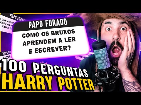 RESPONDENDO 100 PERGUNTAS SOBRE HARRY POTTER - PAPO FURADO