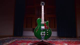 Video thumbnail for Supro Conquistador Semi-Hollowbody Guitar Official Demo by Ford Thurston by SuproUSA