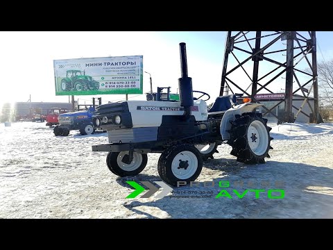 Не пропусти новый обзор японского минитрактора MITSUBISHI ST1620 без фрезы 2WD прогресс авто