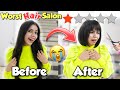 I Went To The Worst Reviewed HAIR Salon Biggest Mistake Mummy Gussa Gyi