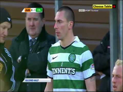 Dundee Utd 0 Celtic 1 4th December 2011
