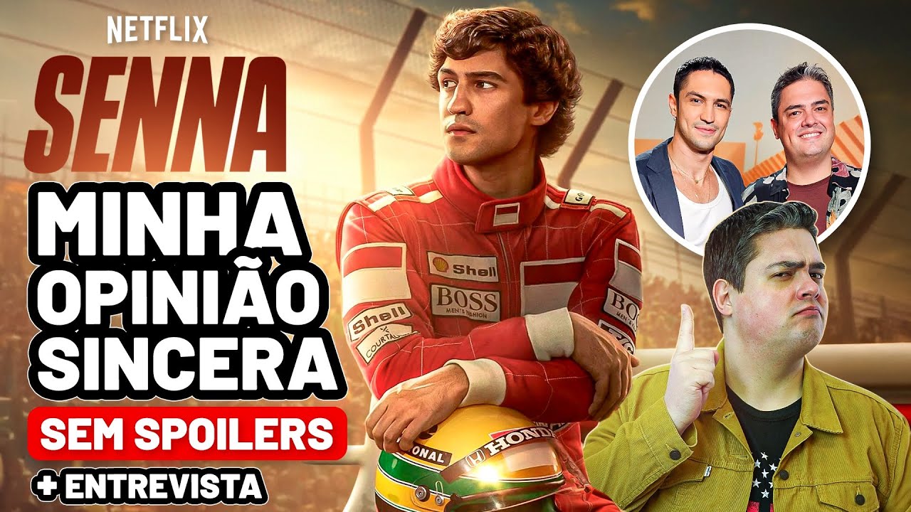 SENNA DA NETFLIX É ABSURDO DE INCRÍVEL! REVIEW E ENTREVISTA