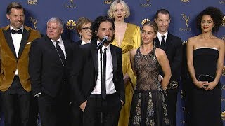 Emmys 2018: Game of Thrones Cast Backstage (Full Press Conference)