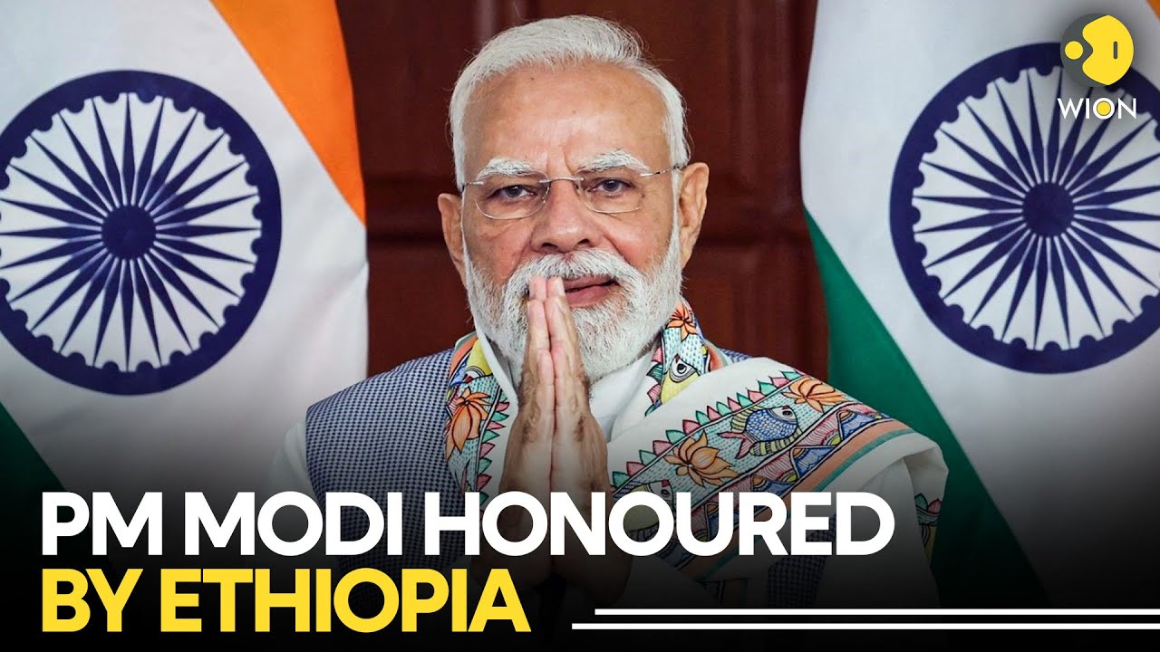 PM Modi LIVE: PM Modi Conferred With Ethiopia’s Highest Award | WION LIVE