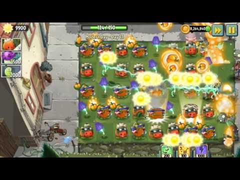 Plants vs Zombies 2 Epic Hack with Modern Day - Beghouled Special