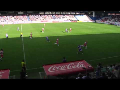 Gol de Lafuente (1-0) en el Ponferradina - UD Almería Jornada 6