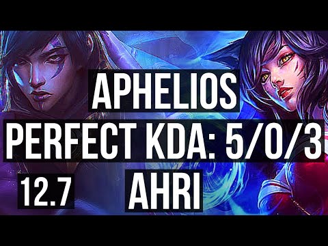 APHELIOS & Senna vs AHRI & Pyke (ADC) | 5/0/3, 300+ games | BR Master | 12.7