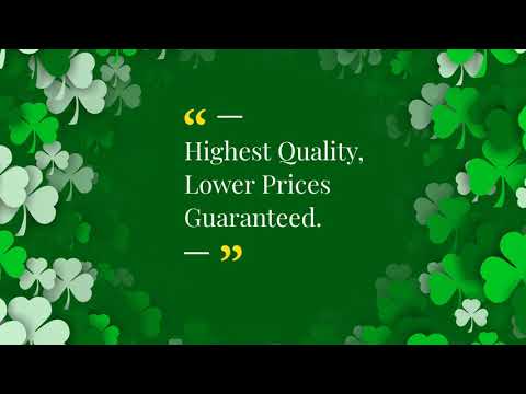 Happy St. Patrick's Day.