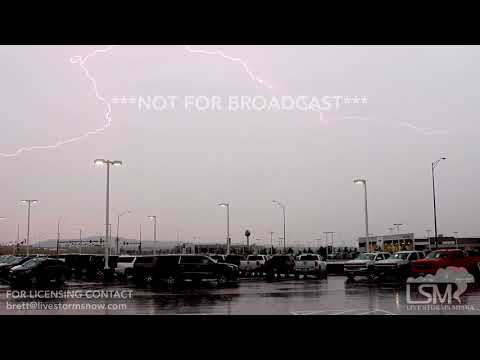 08-14-2018 Rapid City, SD - Lightning Storm and Heavy Rain