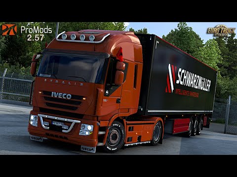 ETS2 1.42 ProMods 2.57 Iveco AS2 by Schumi | Bucharest - Ruse