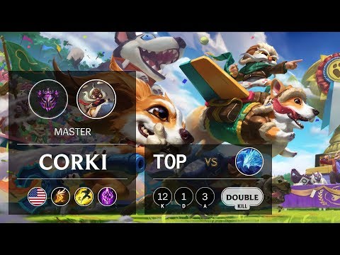 Corki Top vs Anivia - NA Master Patch 9.24
