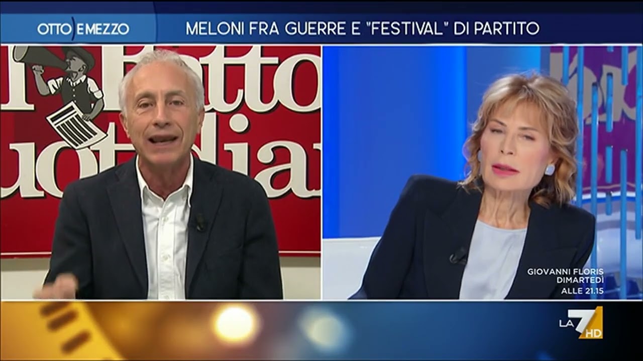 Meloni fra guerre e "Festival" di partito - Otto e Mezzo