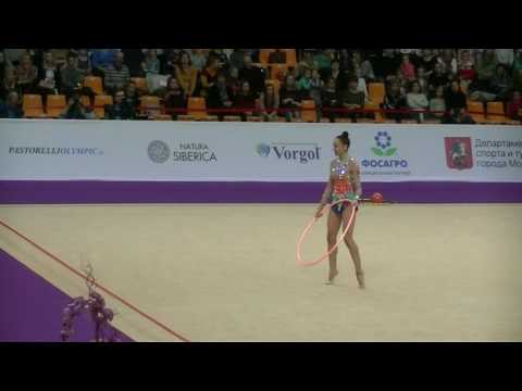 Iasmina Agagulian (ARM)  hoop  Q  Grand Prix Moscow 2017