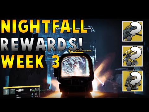 Destiny: NIGHTFALL REWARDS! x3 (Week 3)