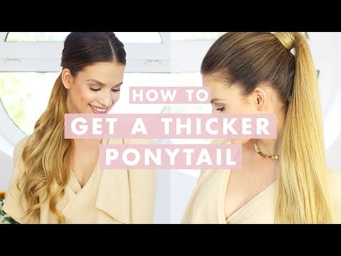 How To Do a Ponytail With Hair Extensions | 3 Ways