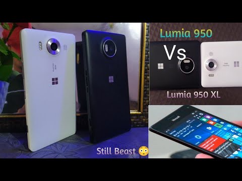 Lumia 950 XL vs Lumia 950 😳 ! who will win? ! Nokia/Microsoft Lumia !