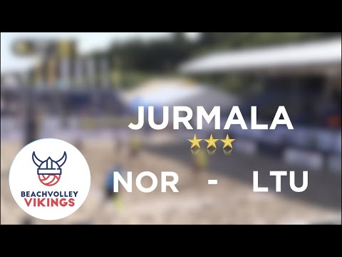 Mol.H/Berntsen (NOR) vs. Vasiljev/Juchnevic (LTU) 2019 FIVB Jurmala 1. pool game