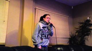 Kez Barber sings Right Here Waiting by Richard Marx