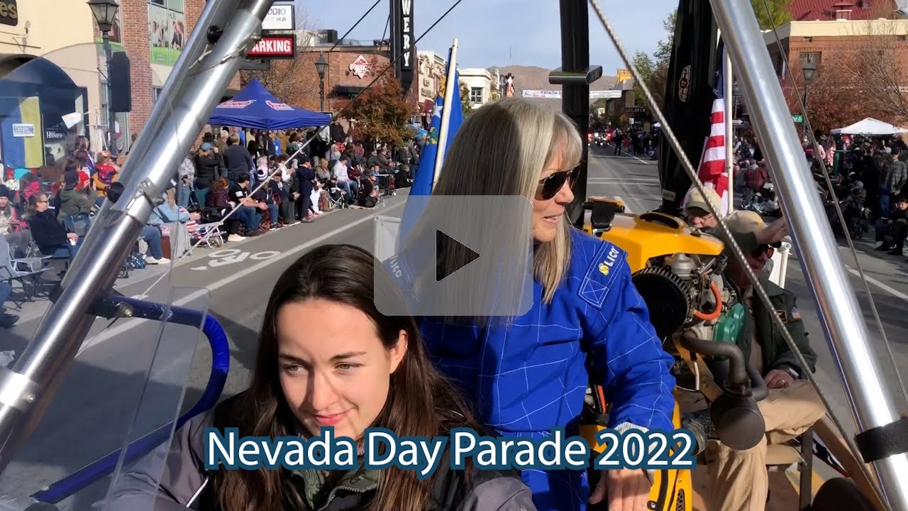 Nevada Day Parade. Great Trike exposure