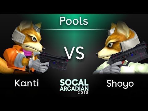 SoCal Arcadian 2018 - Kanti (Fox) VS Shoyo (Fox) - SSBM Pools