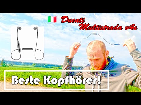 Best motorcycle headset in the world? Bluetooth InEar Headphones as perfect travel partner.