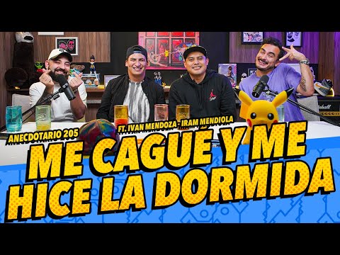 Anecdotario - 205 - Me cagué y me hice la dormida Ft.@Ivanmendozacomediante @irammendiola