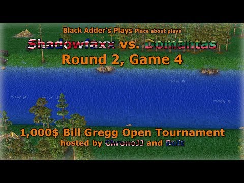 Bill Gregg Open Tournament, R2 - Shadowfaxx vs. Domantas, Game 4 - Age of Mythology: The Titans