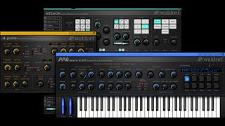 Video thumbnail for Waldorf PPG Wave - VST AU Synthesizer Plugin - Quick Demo Test // Waldorf Edition 2 LE by Julian Doe