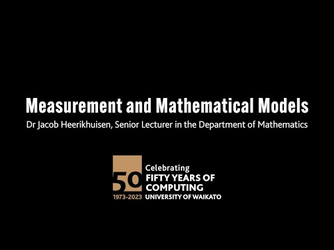 Measurement and Mathematical Models