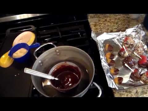 chocolate dipped fruit