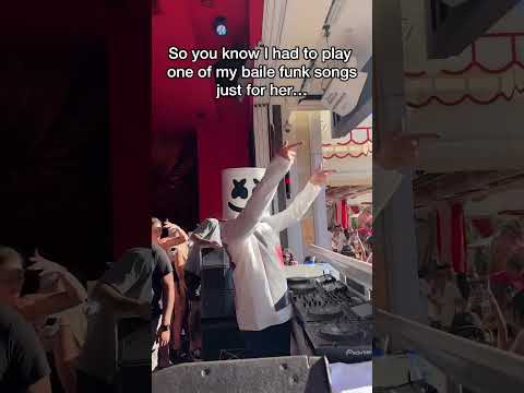 Marshmallow in Brazil #breakingnews #brasil #marshmello