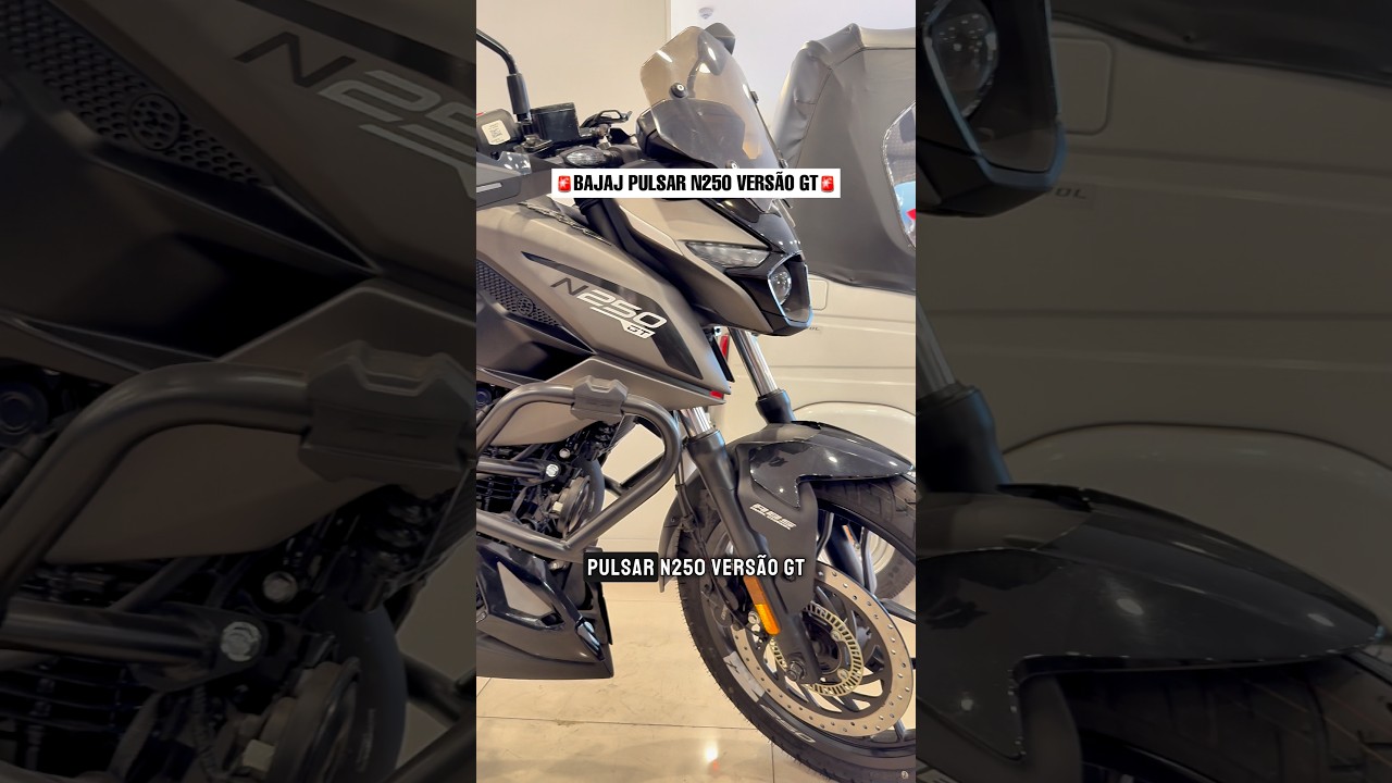 🚨Nova Bajaj Pulsar N250 versão GT, essa moto valeria a pena?