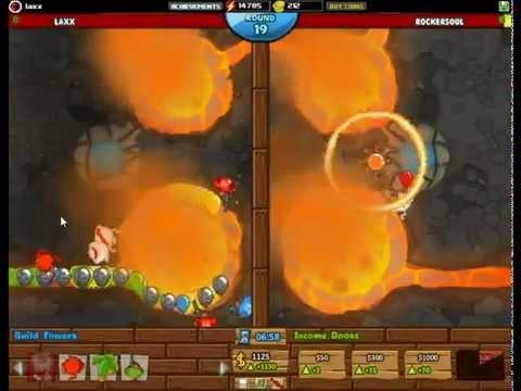 BTD Battles - Defending with random towers E87 Good strategy is good