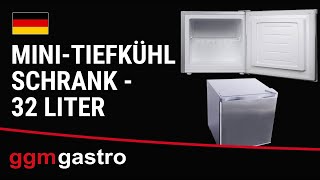 Mini congélateur ECO - 32 Litres - avec 1 porte - Noir