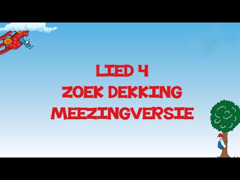 Zoek dekking (meezingversie) uit de groep 8 musical Over de kop - Rep en Roer Musicals