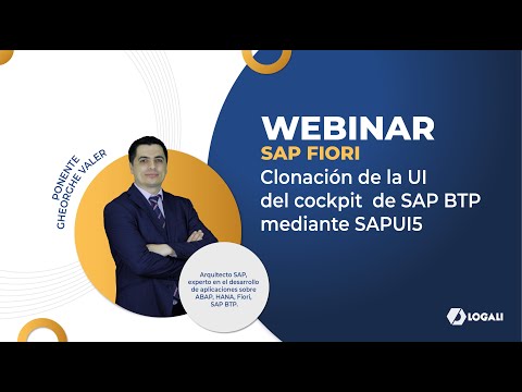 SAP FIORI - Clonación de la UI del Cockpit de SAP BTP mediante SAPUI5
