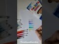 Marcadores Carioca Aqcuarell by rainbow with markers
