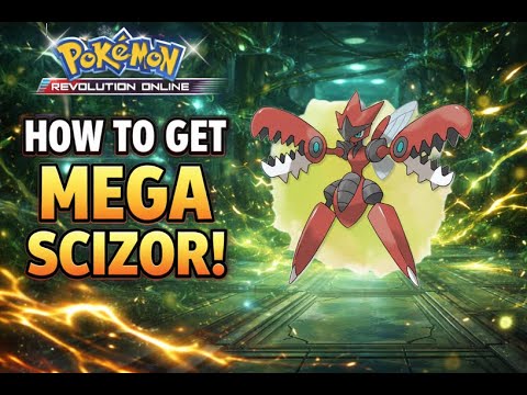 How to get Mega Scizor in PRO | Pokémon Revolution Online | Mega Scizor Quest