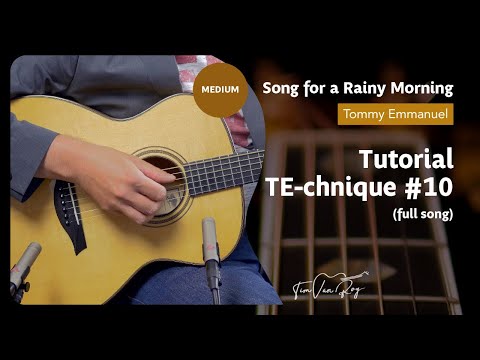 Song For A Rainy Morning (Tommy Emmanuel) - Tutorial