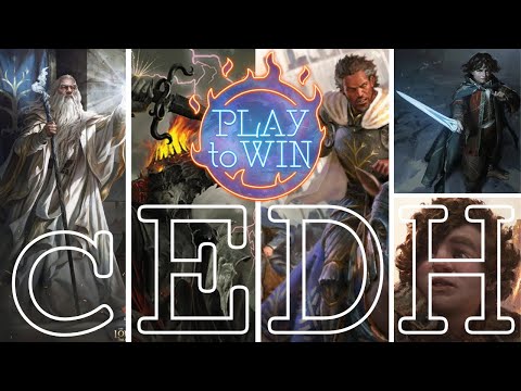 WHO'S THE BEST LORD OF THE RINGS COMMANDER IN cEDH? - GANDALF vs SAURON vs ARAGORN vs FRODO|SAM