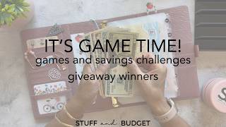 It's Game Time! | Giveaway Winners!
