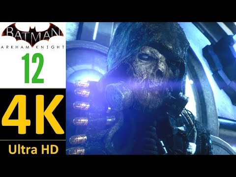 [4K]:Batman Arkham Knight Walkthrough Part 12 (Hard/No Damage/No Upgrades)-Scarecrow (No Commentary)