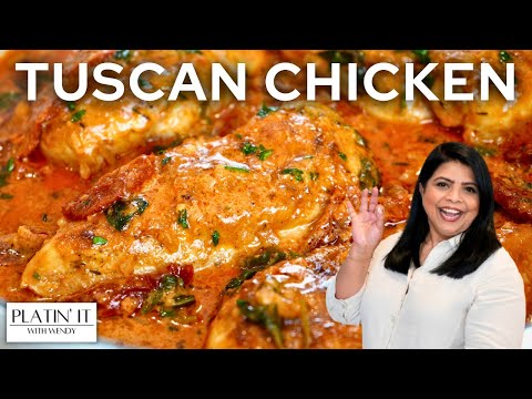 The ULTIMATE Tuscan Chicken