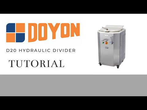 Doyon D20 Floor Model Hydraulic Dough Divider, 20 Piece 3.5 to 28 oz 2 hp 208-240v/60/3 ph 4 image