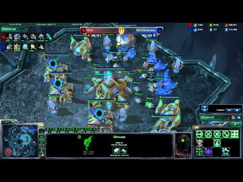 SSanya (T) vs NEXSickness (P) 1/2 - Starcraft 2 Pro Game
