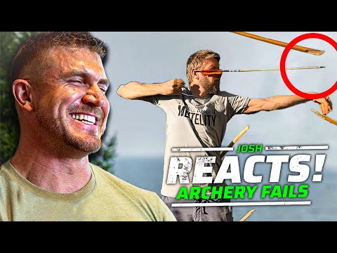 Josh Bowmar Reacts to Archery Fails 😂| Bowmar Bowhunting |