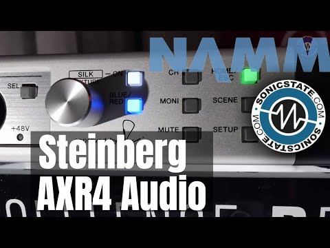 NAMM 2019: Steinberg AXR4T Audio Interface
