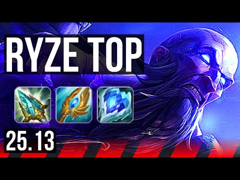 RYZE vs RIVEN (TOP) | 7/2/9 | KR Master | 25.13
