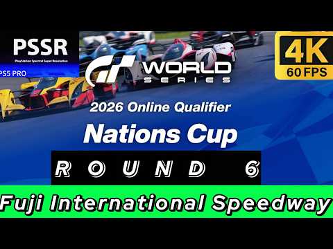 🔴Live - GT7 | Nations Cup Final Round 6 (World Series 2026 Online Qualifier)