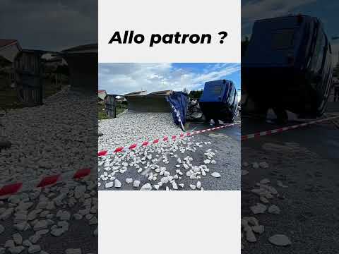 Allo patron ? #P&Cproduction #truck #camion #livraison #routier #humour #transport #road #speed #ue